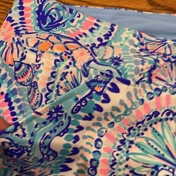 Lilly Pulitzer Luxletic UPF 50+ Monica skort Commotion in the Ocean size 10 NWT - Picture 6 of 11